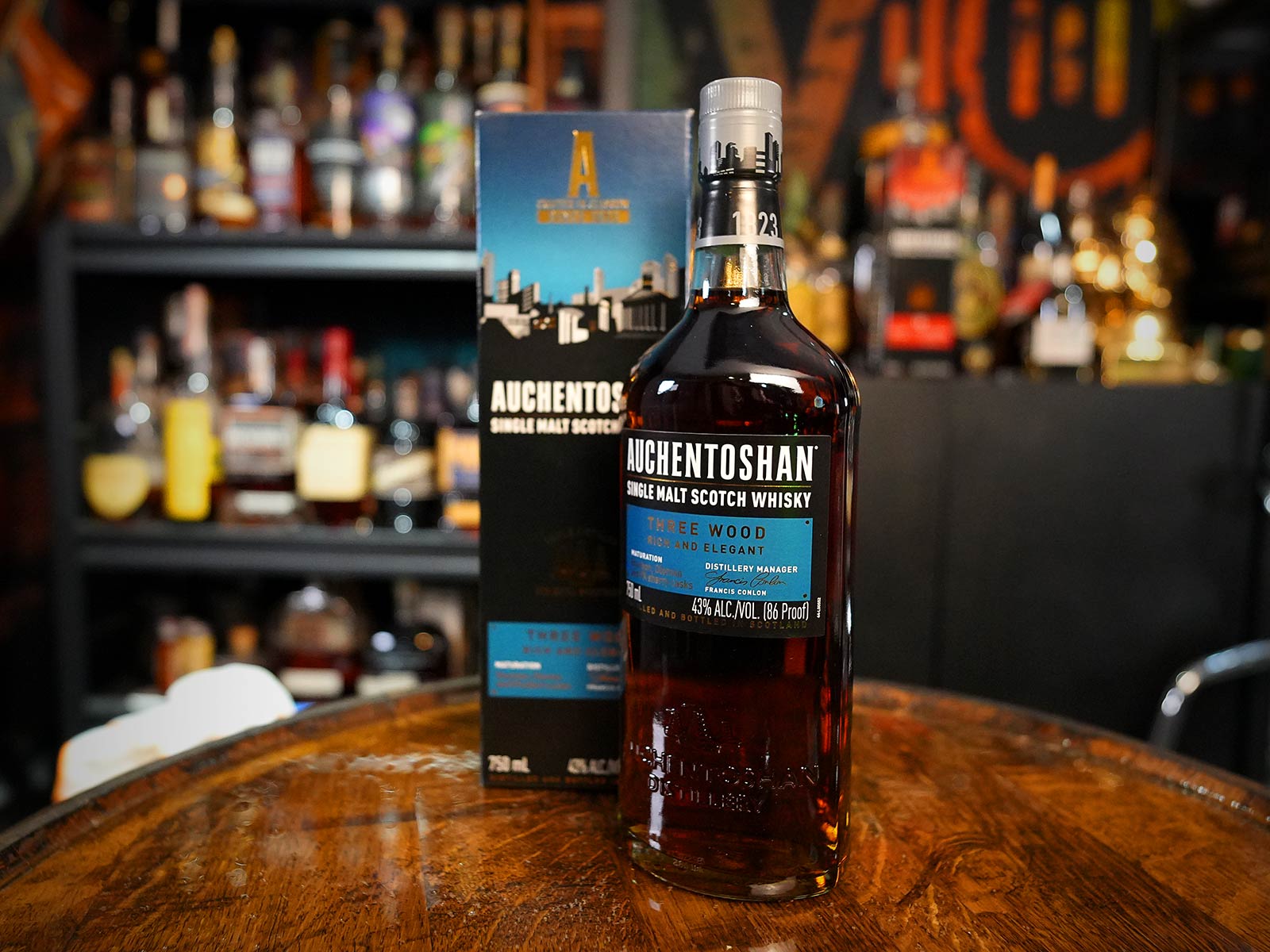 Auchentoshan Three Wood Single Malt Scotch Whisky