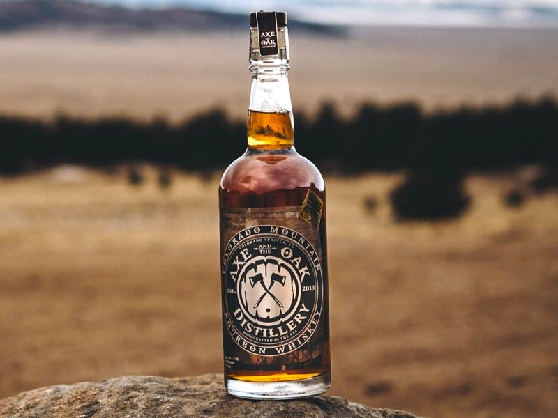 Axe and the Oak Colorado Mountain Bourbon Whiskey