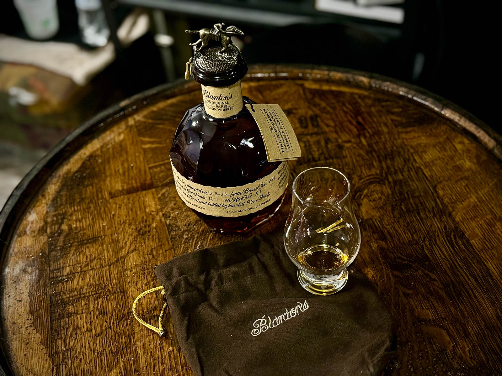 Blantons Original Single Barrel Bourbon Whiskey