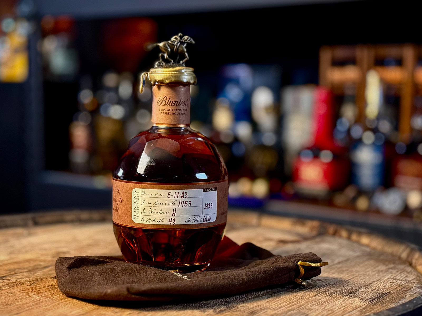 Blanton's Straight From the Barrel Single Barrel Bourbon