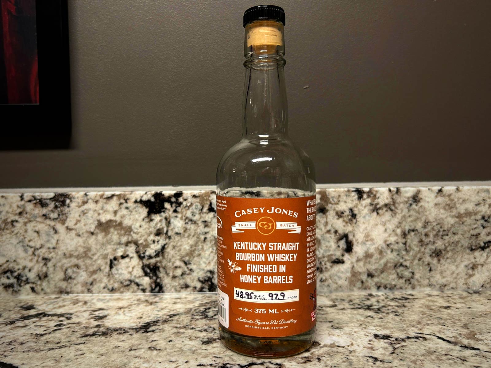 Casey Jones Kentucky Straight Bourbon Whiskey Finished in Honey Barrels

