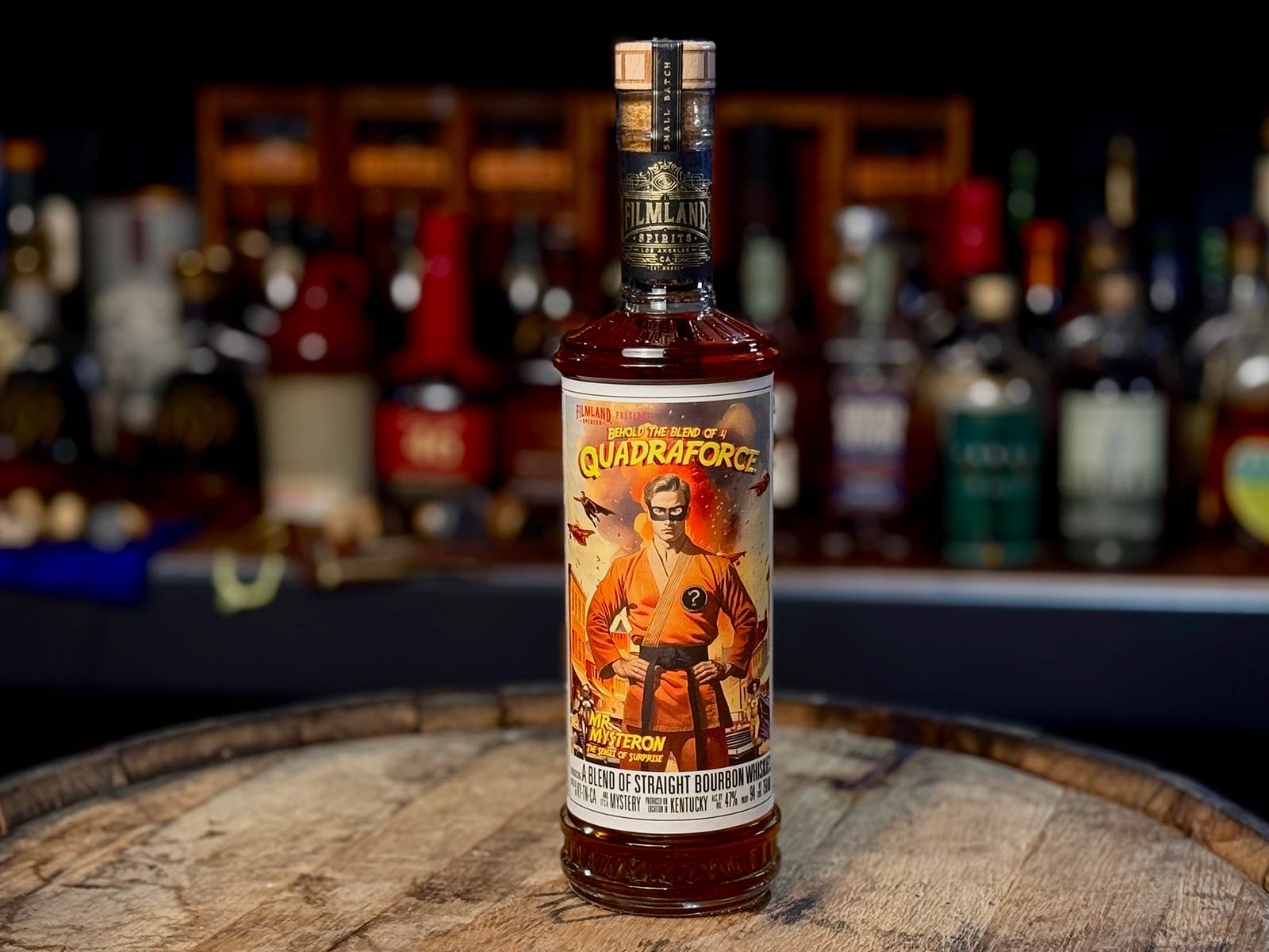 Filmland Quadraforce Four Grain Blended Straight Bourbon Whiskey