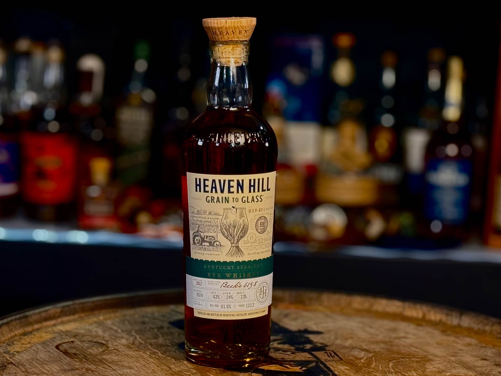 Heaven Hill Grain to Glass Kentucky Straight Rye Whiskey