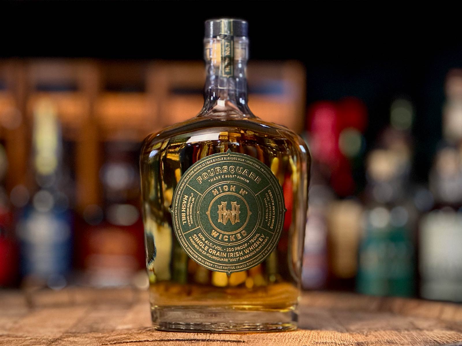 High N' Wicked No. 7 Foursquare Mark X 2007 Rum Cask Finished Irish Whiskey