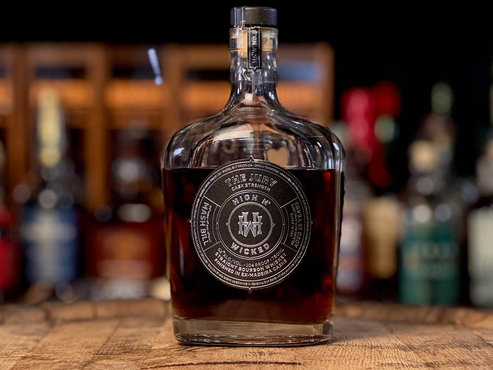 High N Wicked The Jury 15 Year Kentucky Straight Bourbon Whiskey finished inmadeira casks at cask strength