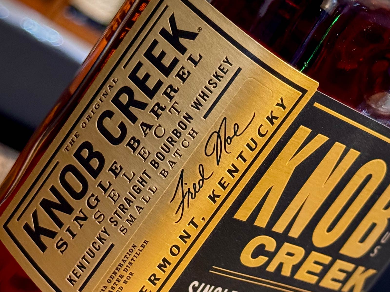 Knob Creek SiB Select Kentucky Straight Bourbon Whiskey
