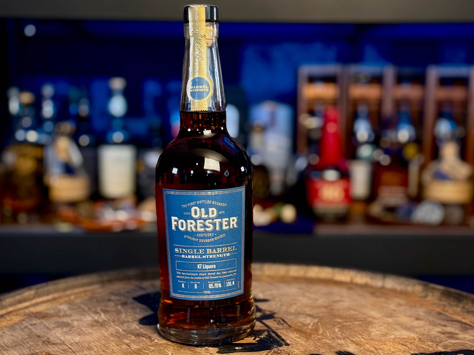 Old Forester Single Barrel Barrel Strength Kentucky Straight Bourbon