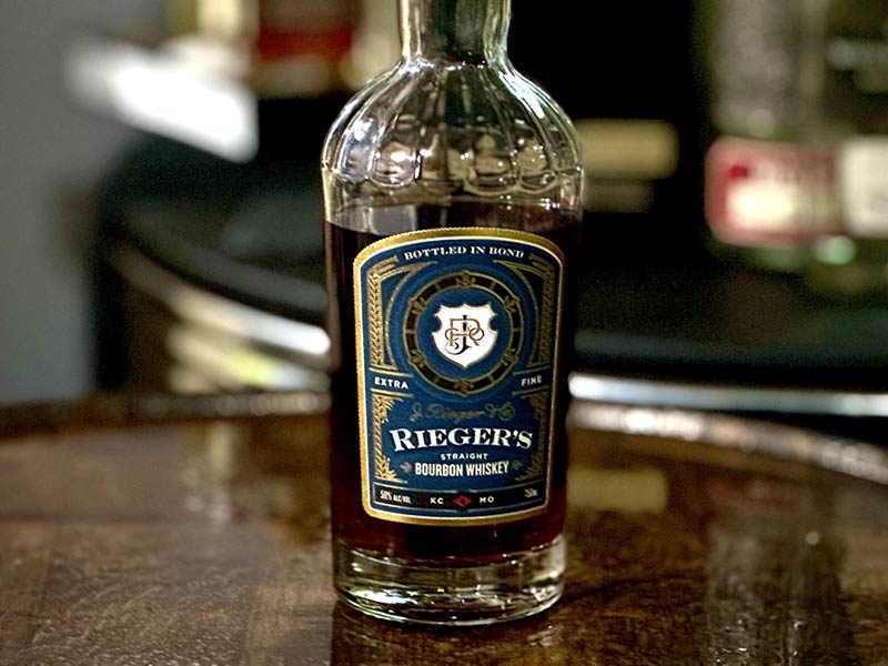 Rieger's Bottled in Bond Straight Bourbon Whiskey