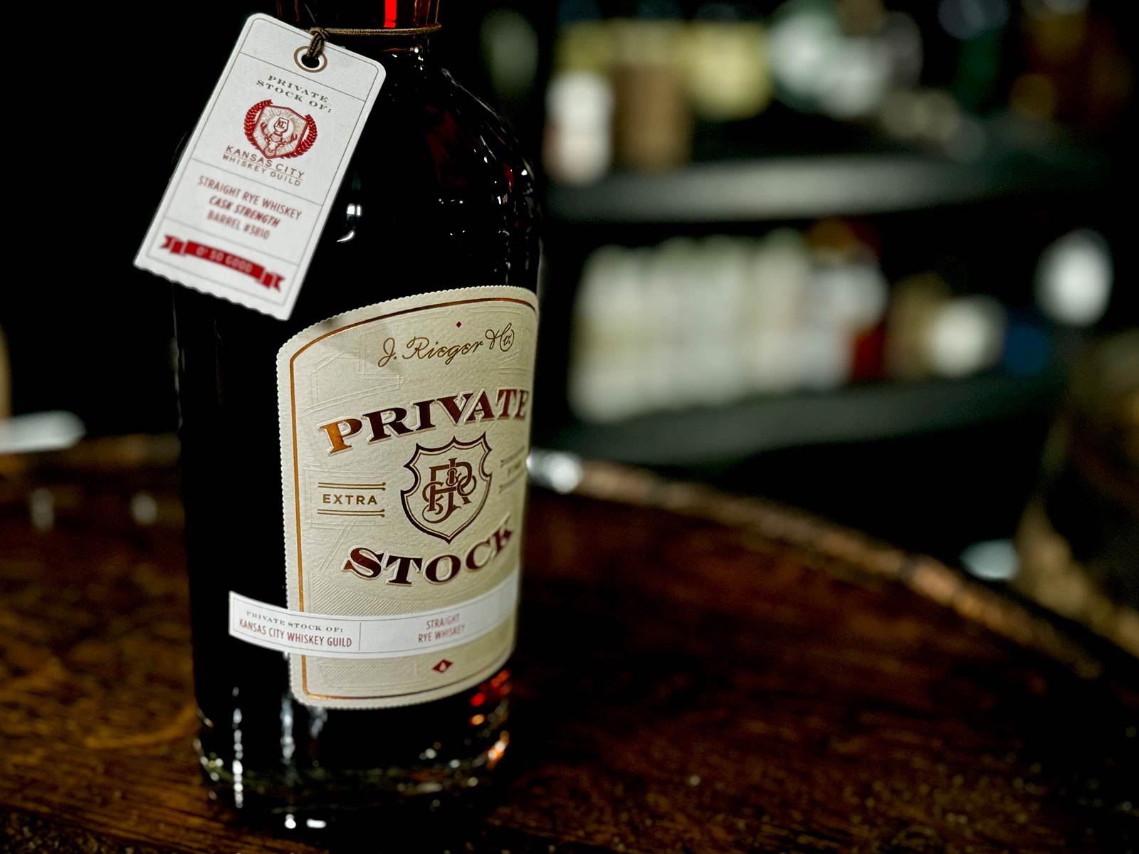 RIEGER'S PRIVATE STOCK (Kansas City Whiskey Guild) - Straight Rye Whiskey