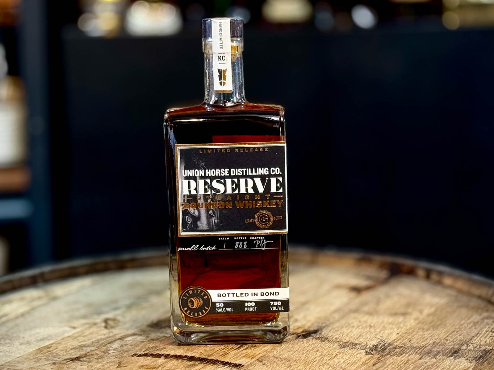 Union Horse Reserve Bottled In Bond Straight Bourbon Whiskey