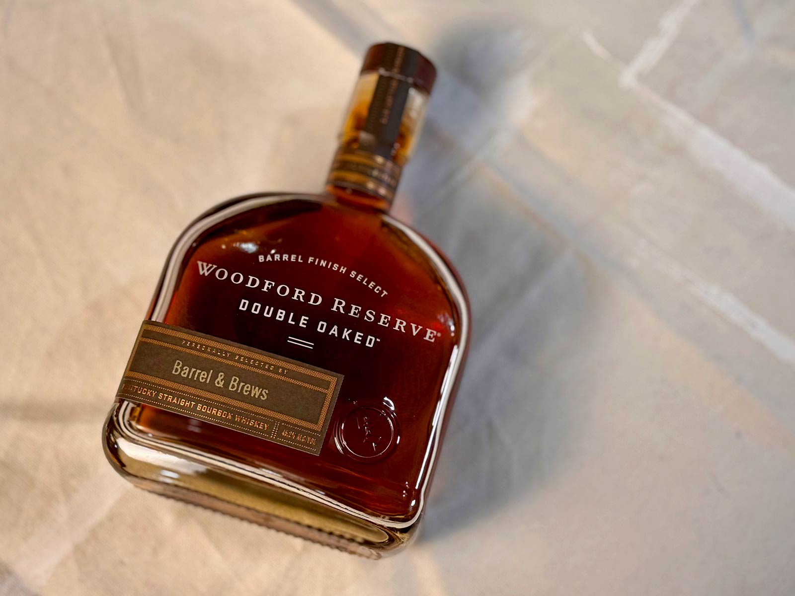 Woodford Reserve Double Oaked Straight Bourbon Whiskey SiB Pick from Barrel & Brews