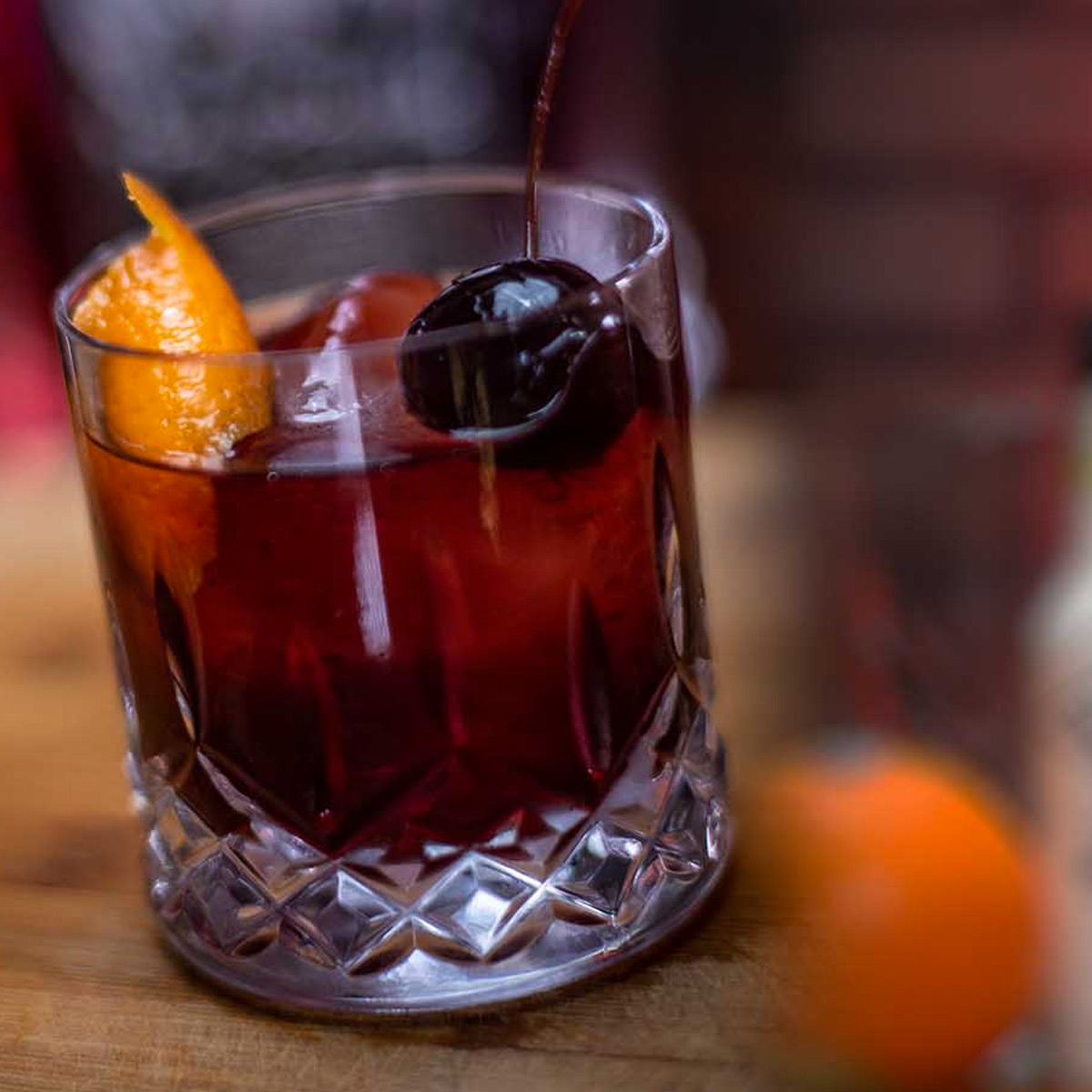 Currant Old fashioned